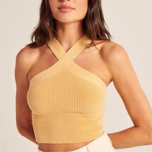 Abercrombie Ottoman Ribbed Twist Tank